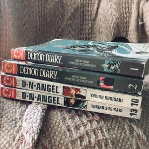 D-N-Angel Manga vol10&13 Demon Diary Manga vol1&2